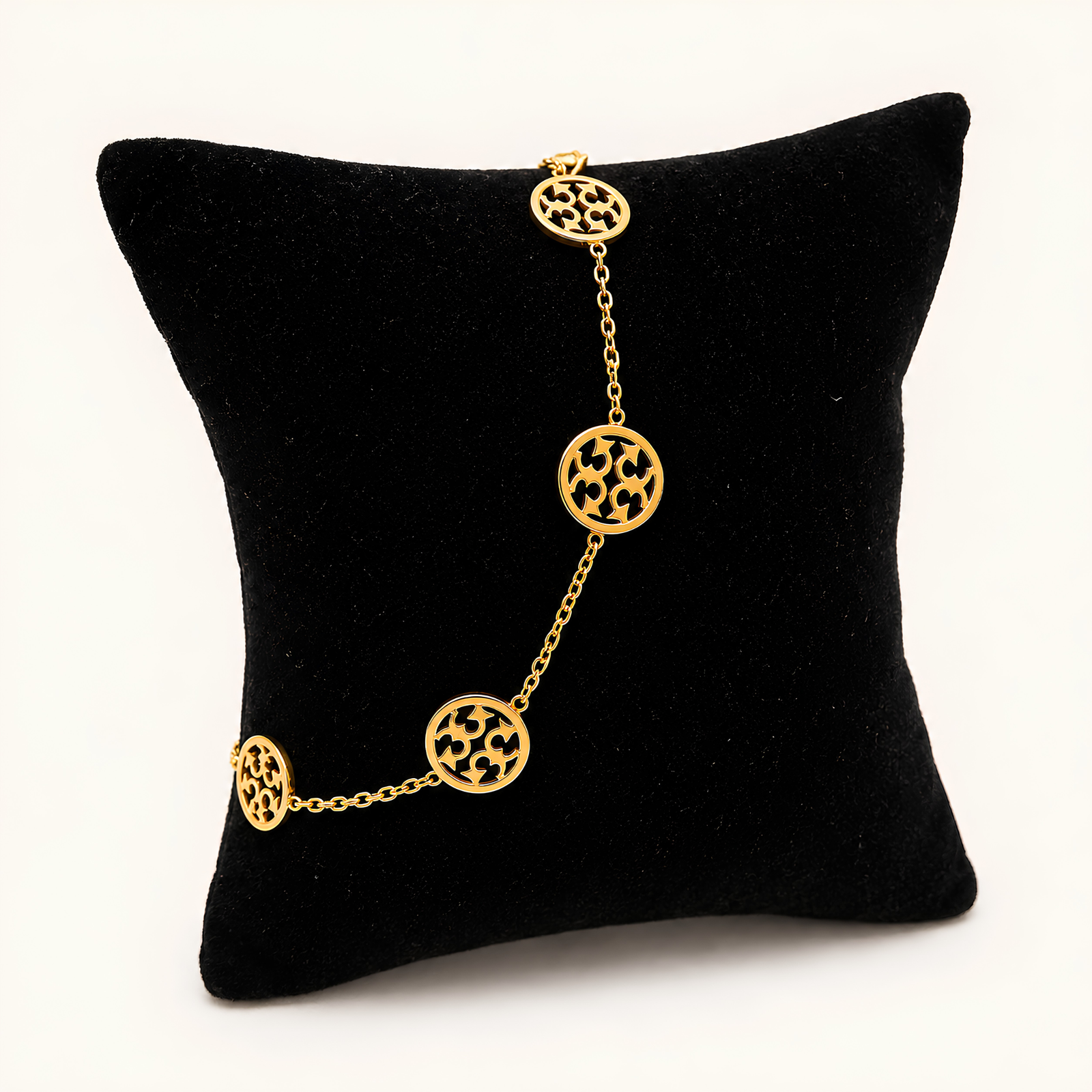 Multi-Motif Gold Chain Bracelet - Image 2